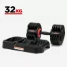 Oonda 2x32 kg justerbare håndvægte sæt til styrketræning fitness Tilbud
