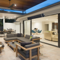 Laver M terrassevarmer el infrarød varmelampe inden-  og udendørs brug Udsalg