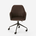 Narew design kontorstol ergonomisk imiteret læder hjul til skrivebord Egenskaber