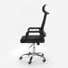Baku design kontorstol ergonomisk meshbetræk med hjul til skrivebord Udsalg