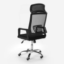 Baku design kontorstol ergonomisk meshbetræk med hjul til skrivebord Rabatter