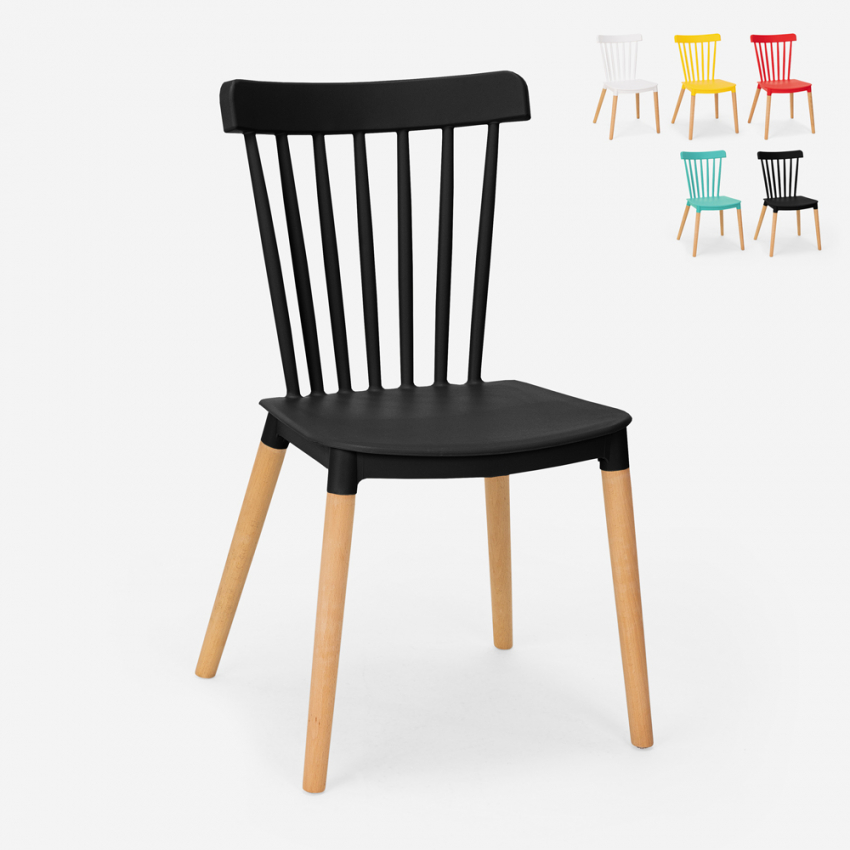 Praecisura AHD design stol i polypropylen i flere farver med træben 