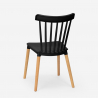 Praecisura AHD design stol i polypropylen i flere farver med træben 