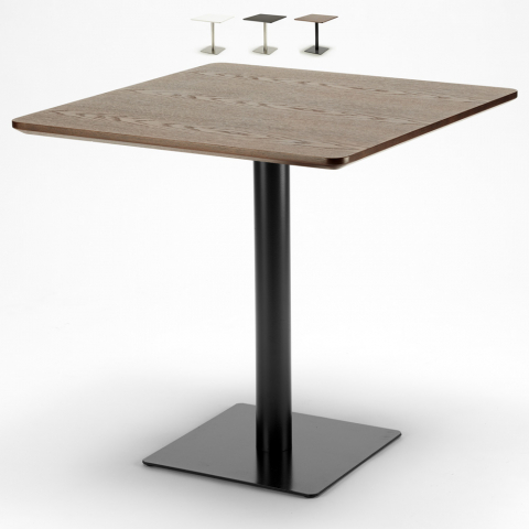 Horeca 90x90 cm lille firkantet bord spisebord til stue restaurant bar Kampagne