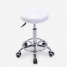 Nabu skammel taburet med hjul kunstlædesæde arbejdsstol klinik frisør Model