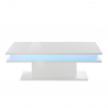 Little Big LED lys lille sofabord 100x55 cm træ blank hvid design bord Omkostninger