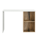 Conti Acero lille træ skrivebord 110x50cm smal bordplade med to hylder Tilbud