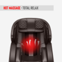 Rakhi professionel elektrisk massagestol fuld krops massage kunstlæder Udvalg