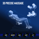 Anisha professionel elektrisk massagestol fuld krop massage kunstlæder Billig