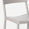 Regas Dark sort havebord sæt 2 farvede stole og 72x72cm firkantet bord 