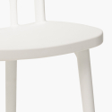 Saiku beige havebord sæt: 2 farvede stole og 72x72 cm firkantet bord Mål