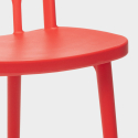 Saiku Dark sort havebord sæt 2 farvede stole og 72x72cm firkantet bord 