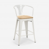 Mason Noix Top Light sæt: 4 farvede barstole og 60x60cm firkantet bord Omkostninger