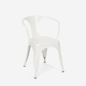Starter træeffekt cafebord sæt 2 farvede stole og 60cm kvadratisk bord 