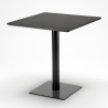 Starter Dark sort cafebord sæt 2 farvede stole og 60cm kvadratisk bord Køb