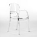 Jaipur M spisebords sæt: 4 gennemsigtige stole og 160x80 cm træ bord Omkostninger
