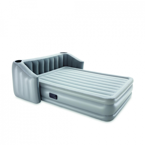 Bestway 67620 Tritech dobbelt luftmadras sengegavl pumpe 196x233x43cm