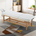 Professionelt massagebriks flytbar ryg 225 cm komfort i træ og eco læder På Tilbud