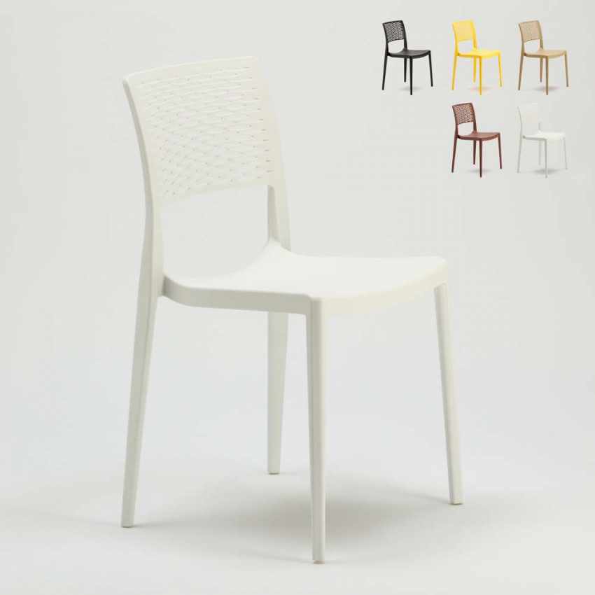 Cross AHD stol stabelbar spisebordsstole design plast inden udendørs Mål