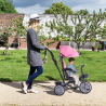 Lally klapvogn trehjulet cykel til børn med solskærm og opbevaring 