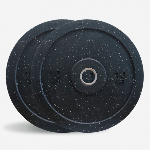 Bumper HD Dot 2 x 10 kg vægtskiver til olympiske vægtstang 50 mm
