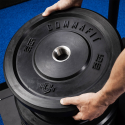 Bumper Training 2 x 25 kg vægtskiver til olympiske vægtstang 50 mm Rabatter