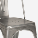 Taerium cafebord sæt: 2 stål stole og 70 cm rund stål bord Model
