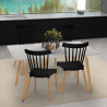 Hvidt spisebordssæt 120x80cm 4 stole design køkken restaurant Bounty Rabatter