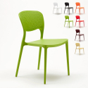 Giulietta AHD stabelbar stol spisebordsstole design plast mange farver Tilbud