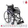 Letvægts kørestol i kulfiber 11,5kg foldbar Levis Surace Tilbud