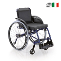 Winner Surace sports kørestol alumium sammenklappelig let rullestol På Tilbud