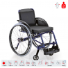 Letvægts sportskørestol i aluminium sammenklappelig Winner Surace Udsalg