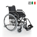 Eureka Surace kørestol sammenklappelig let rullestol aluminiumsstel På Tilbud