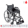 Foldbar letvægts kørestol 12,5 kg i aluminium S12 Surace Tilbud