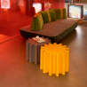 Gear Slide skammel taburet sofabord potteskjuler i plast mange farver Køb