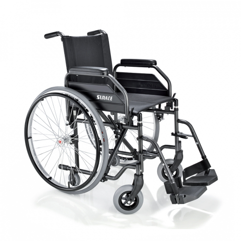 Letvægts kørestol i aluminium 15 kg foldbar Superitala Surace Kampagne
