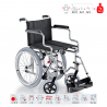 Surace Panda kørestol sammenklappelig rullestol letvægt aluminiumsstel Tilbud