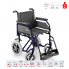 Foldbar kørestol i let aluminium transportkørestol Surace 200 XL Tilbud