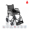 Letvægts kørestol i aluminium foldbar transportkørestol Squillina Surace Tilbud