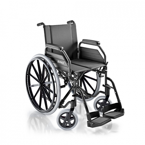Foldbar kørestol i letvægts aluminium Surace Squillo Kampagne