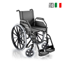 Foldbar kørestol i letvægts aluminium Surace Squillo På Tilbud