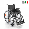 S13 Surace kørestol sammenklappelig letvægt rullestol aluminiumsstel På Tilbud