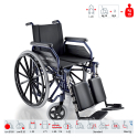Foldbar kørestol med benstøtte i letvægts aluminium 500 XL Surace Tilbud
