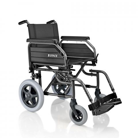 Letvægts foldbar kørestol 10,7 kg transportkørestol aluminium Eurekina Surace Kampagne