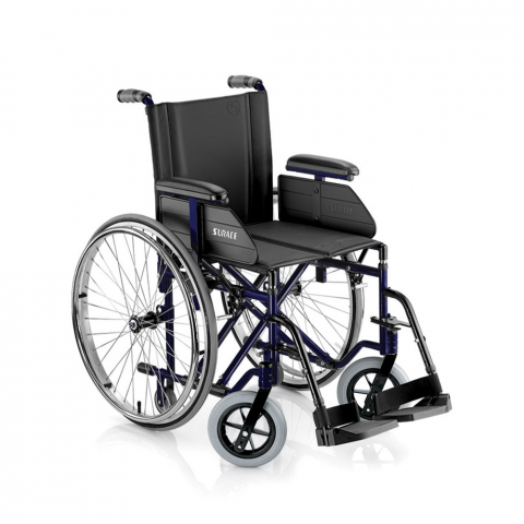 Surace 500 Super kørestol sammenklappelig rullestol let aluminiumsstel