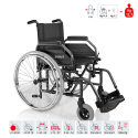 Eureka Eco Surace kørestol sammenklappelig letvægt rullestol aluminium Tilbud
