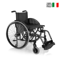 Letvægts kørestol i aluminium 12,2kg foldbar Eureka SC Surace På Tilbud