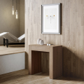Allin Oak 78x47-299 cm egetræs effekt lille træ spisebord med udtræk Kampagne