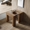 Allin Oak 78x47-299 cm egetræs effekt lille træ spisebord med udtræk Udsalg
