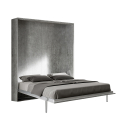 Kentaro Concrete skabsseng betongrå 160x190 cm vægseng murphy seng Tilbud